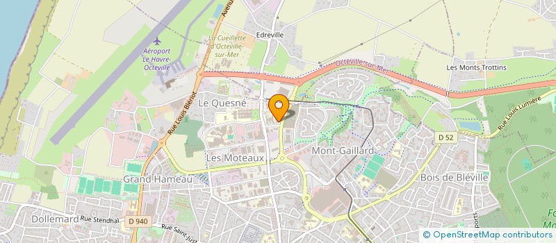 localisation de l'entreprise JACATHOCHA à LE HAVRE