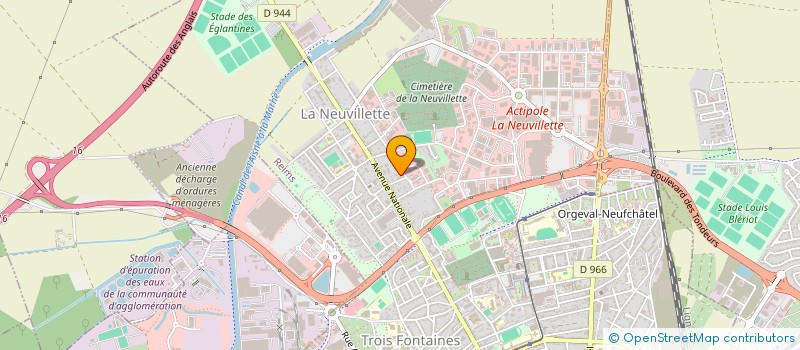 localisation de l'entreprise JACATO  REIMS