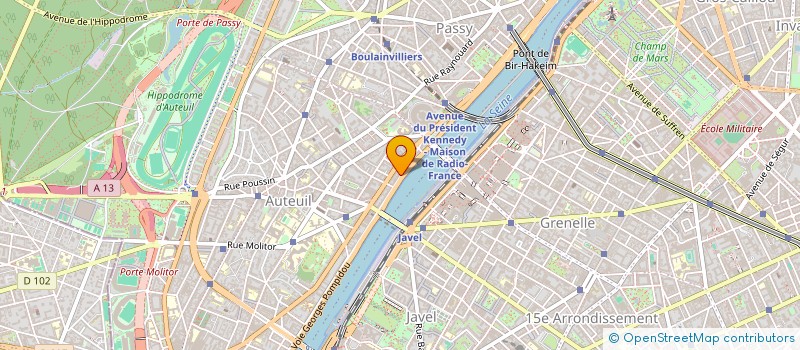 localisation de l'entreprise JACC  PARIS