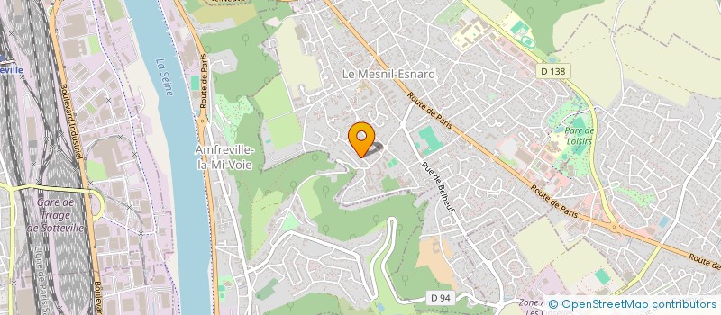 localisation de l'entreprise JACCAR  LE MESNIL-ESNARD