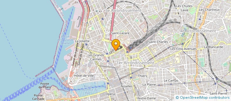 localisation de l'entreprise JACCAR HOLDINGS à MARSEILLE