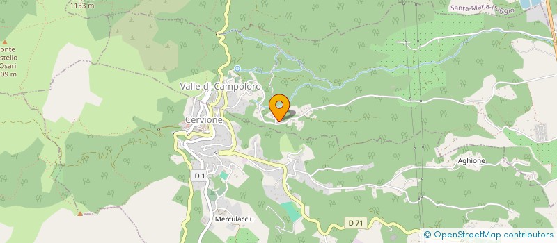 localisation de l'entreprise JACCE à CERVIONE