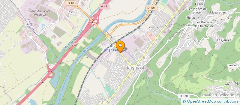 localisation de l'entreprise JACCO AUTO QUAD  VILLARD-BONNOT