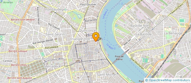 localisation de l'entreprise JACCROCHE à BORDEAUX