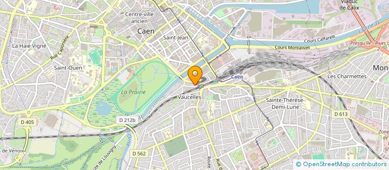 localisation de l'entreprise JACCUSE  CAEN