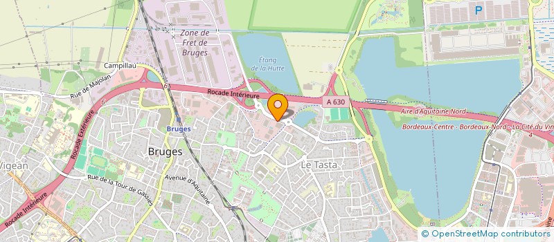 localisation de l'entreprise JACD'ARS  BRUGES