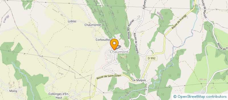 localisation de l'entreprise JACDEFF  SAINT-GENIS-POUILLY