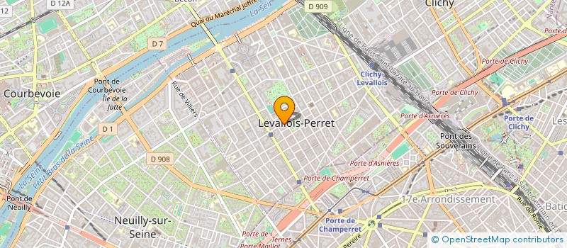 localisation de l'entreprise JACDEV HOLDING 1 à LEVALLOIS-PERRET