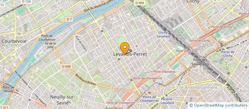 localisation de l'entreprise JACDEV HOLDING 2 à LEVALLOIS-PERRET