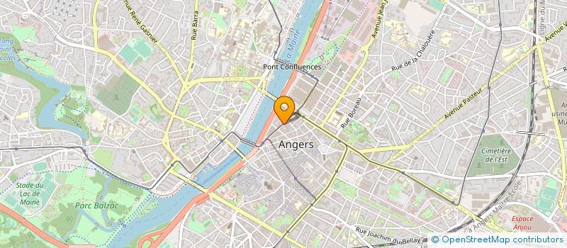 localisation de l'entreprise JACE  ANGERS
