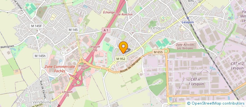 localisation de l'entreprise JACE IMMO à LESQUIN