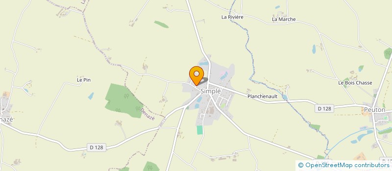 localisation de l'entreprise JACE POIRIER  SIMPLE