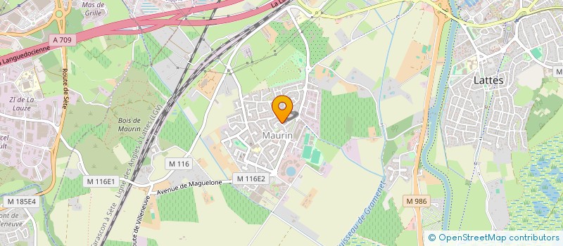 localisation de l'entreprise JACE34 à LATTES