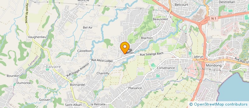 localisation de l'entreprise JACEES  BAIE-MAHAULT