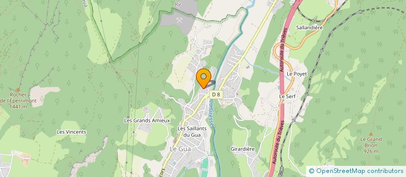 localisation de l'entreprise JACEGATA  LE GUA