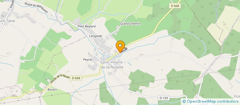 localisation de l'entreprise JACETCLO à LA REOLE
