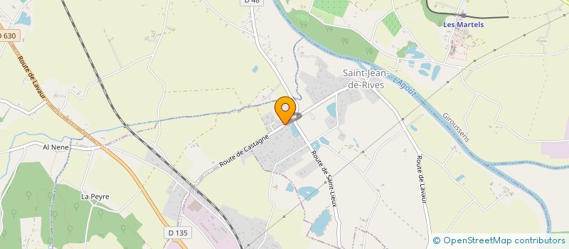localisation de l'entreprise JACGI à SAINT-JEAN-DE-RIVES