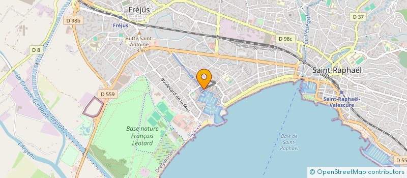 localisation de l'entreprise JACGIL à FREJUS