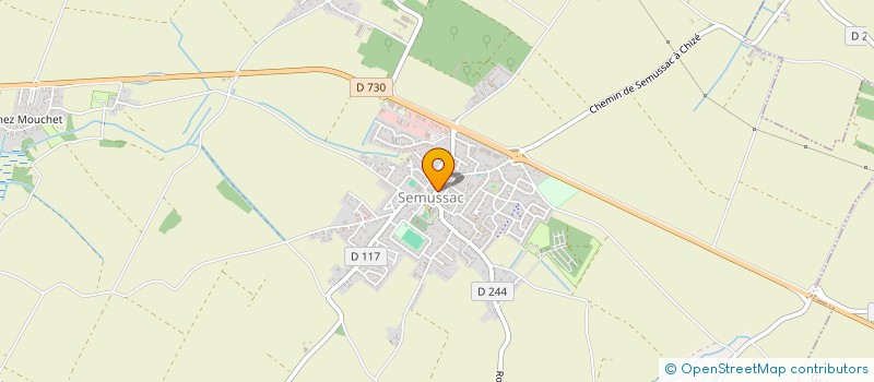 localisation de l'entreprise JACH SYDE  SEMUSSAC