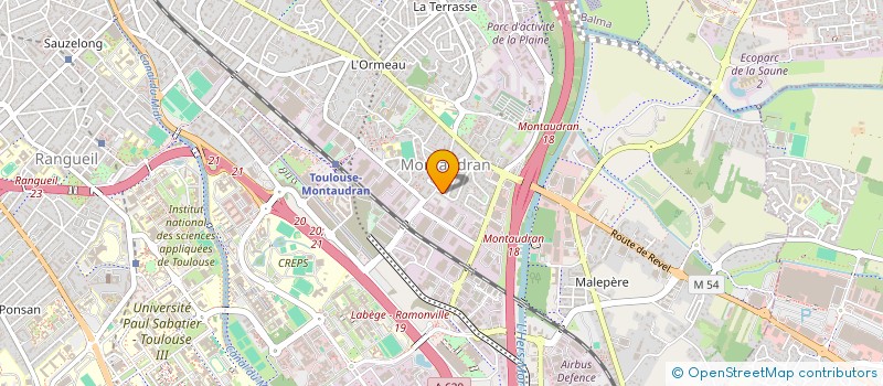 localisation de l'entreprise JACHE à TOULOUSE