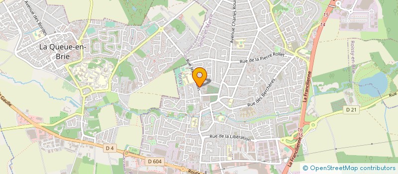localisation de l'entreprise JACIR à PONTAULT-COMBAULT