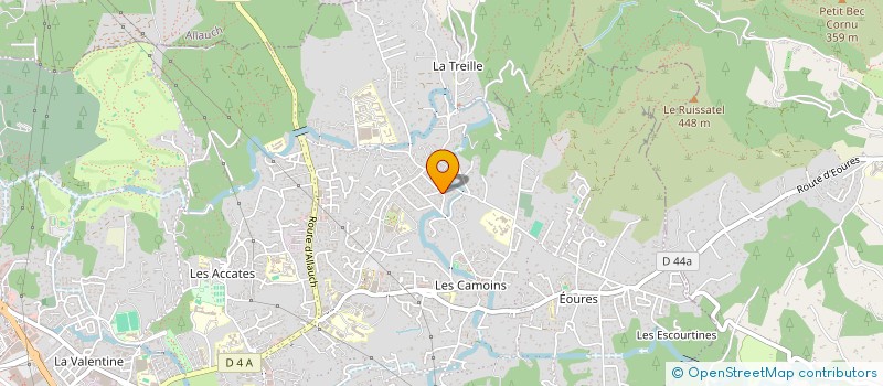 localisation de l'entreprise JACK  MARSEILLE