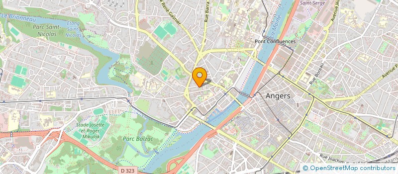 localisation de l'entreprise JACK à ANGERS