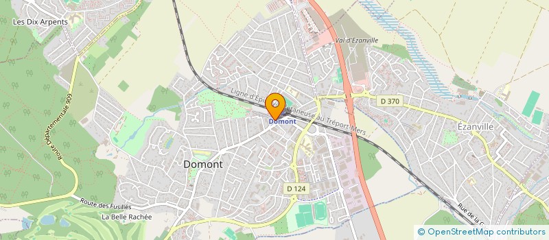 localisation de l'entreprise JACK ABRA  DOMONT