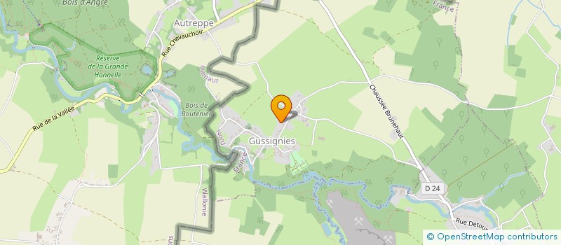 localisation de l'entreprise JACK AND CO  GUSSIGNIES