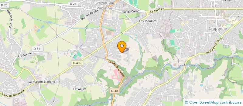 localisation de l'entreprise JACK ATELIER CONCEPTION à GREZIEU-LA-VARENNE