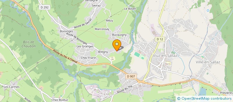 localisation de l'entreprise JACK ELEC SOLUTIONS  VIUZ-EN-SALLAZ