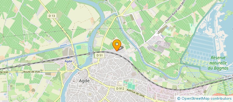 localisation de l'entreprise JACK EVENTS  AGDE