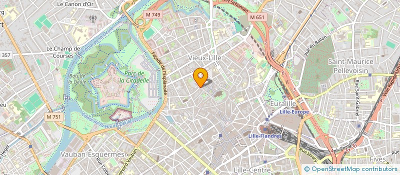 localisation de l'entreprise JACK GLORIEUX à LILLE