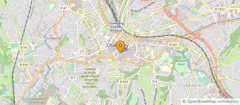 localisation de l'entreprise JACK&H  CHAMBERY