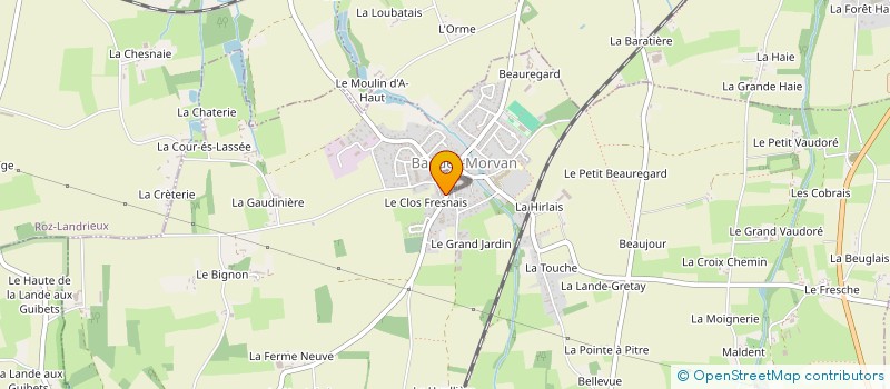 localisation de l'entreprise JACK-HOLDING  BAGUER-MORVAN