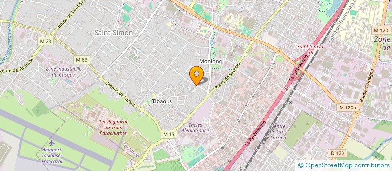 localisation de l'entreprise JACK IN A BOX  TOULOUSE