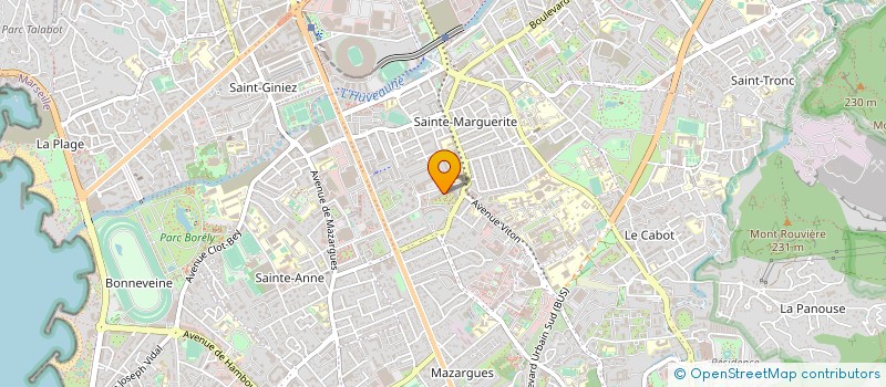 localisation de l'entreprise JACK INTER SARL à MARSEILLE