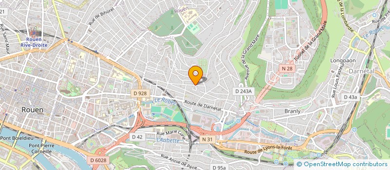 localisation de l'entreprise JACK INVESTMENT PARTNERS à ROUEN