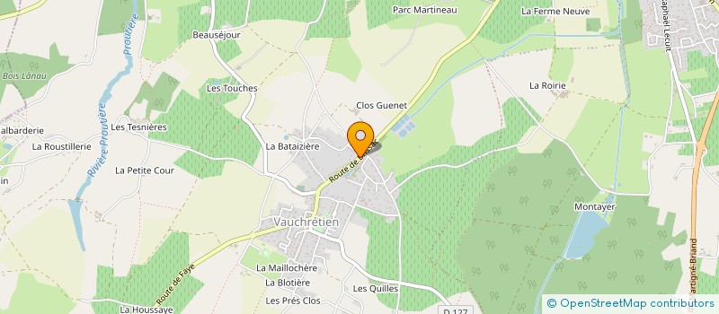 localisation de l'entreprise JACK'N CO à LES GARENNES SUR LOIRE