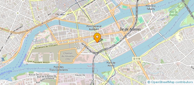 localisation de l'entreprise JACK'PAT à NANTES