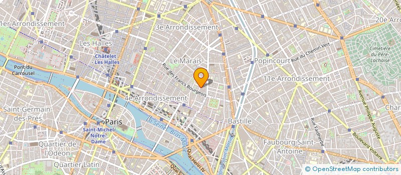 localisation de l'entreprise JACK PATES à PARIS