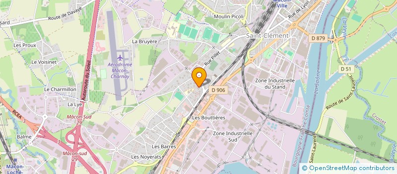 localisation de l'entreprise JACK PATRICK PASCALE à MACON