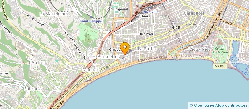 localisation de l'entreprise JACK PI à NICE