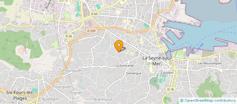 localisation de l'entreprise JACK & POT à LA SEYNE-SUR-MER