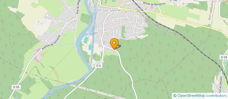 localisation de l'entreprise JACK'SAONE FIVE  PORT-SUR-SAONE