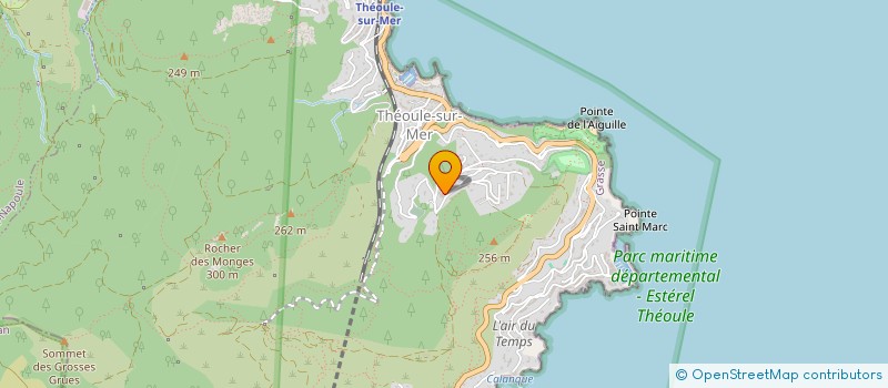 localisation de l'entreprise JACK SECURITY  THEOULE-SUR-MER