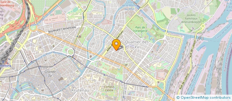 localisation de l'entreprise JACK WOLFSKIN FRANCE DISTRIBUTION  STRASBOURG