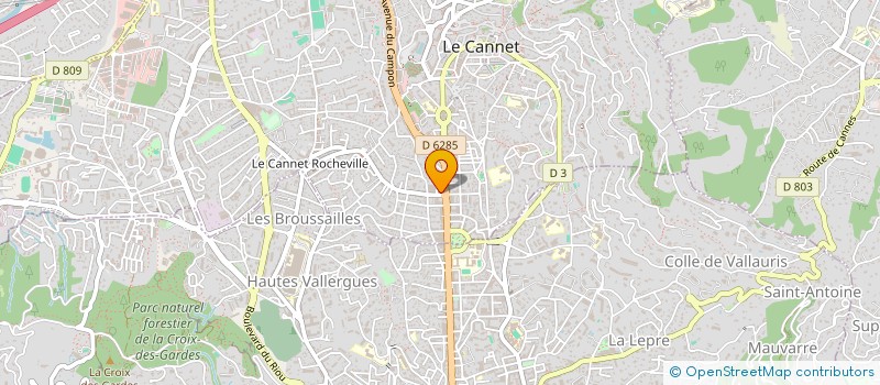 localisation de l'entreprise JACK YE à LE CANNET
