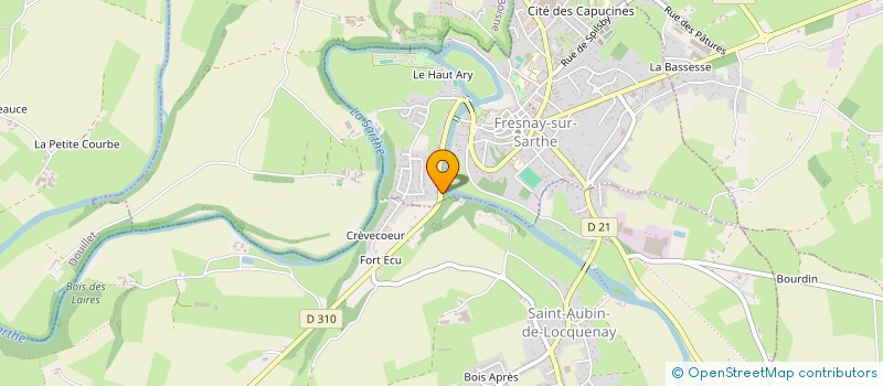 localisation de l'entreprise JACKAL  SAINT-AUBIN-DE-LOCQUENAY