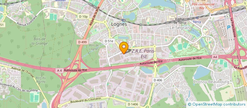 localisation de l'entreprise JACKALOPE ORGANISATION à LOGNES